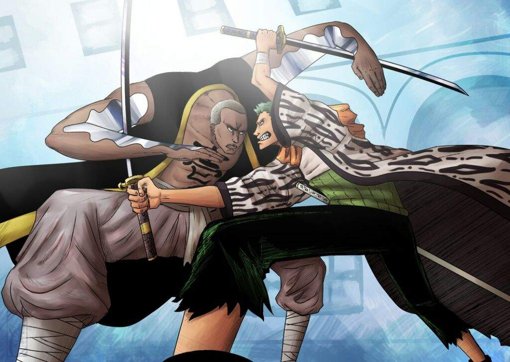 One piece has some of my favorite fights ever they may not be the best anim...