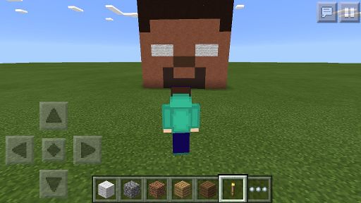 Herobrine head | Minecraft Amino