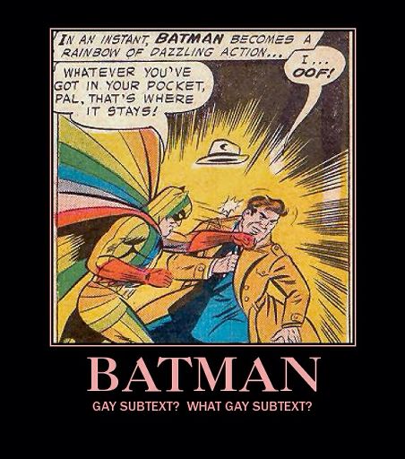 Why Do You Have A Rainbow Batsuit Batman? | Comics Amino