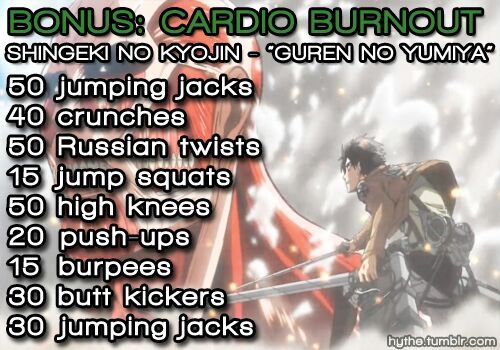 Anime workout | Wiki | Anime Amino