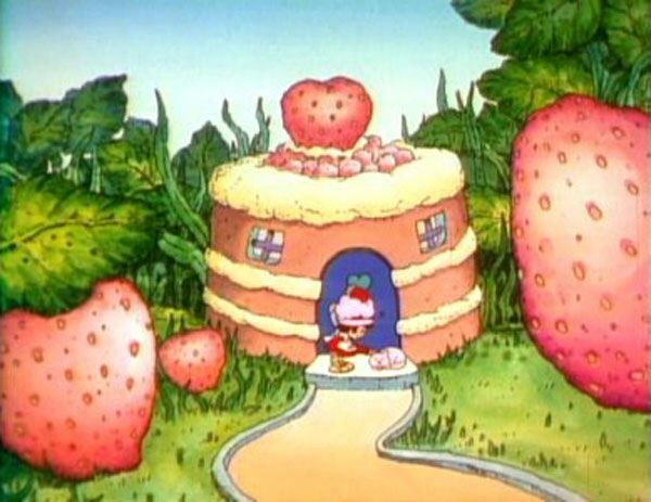strawberry shortcake strawberry house