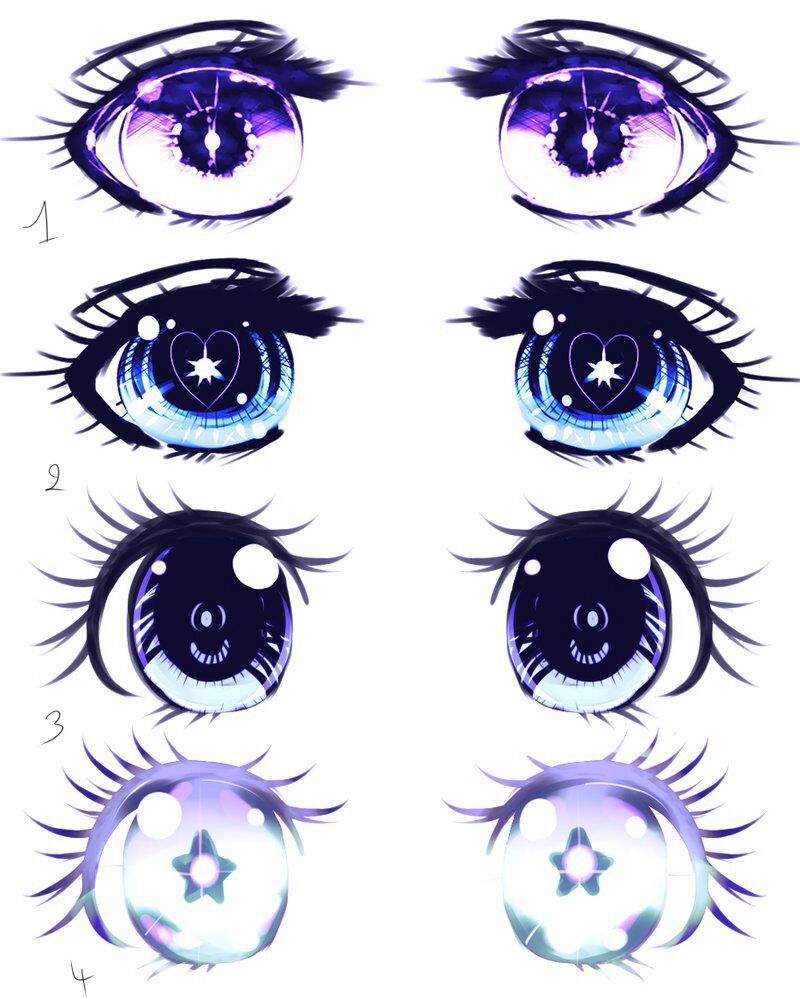 Images Of Anime Eyelashes Art