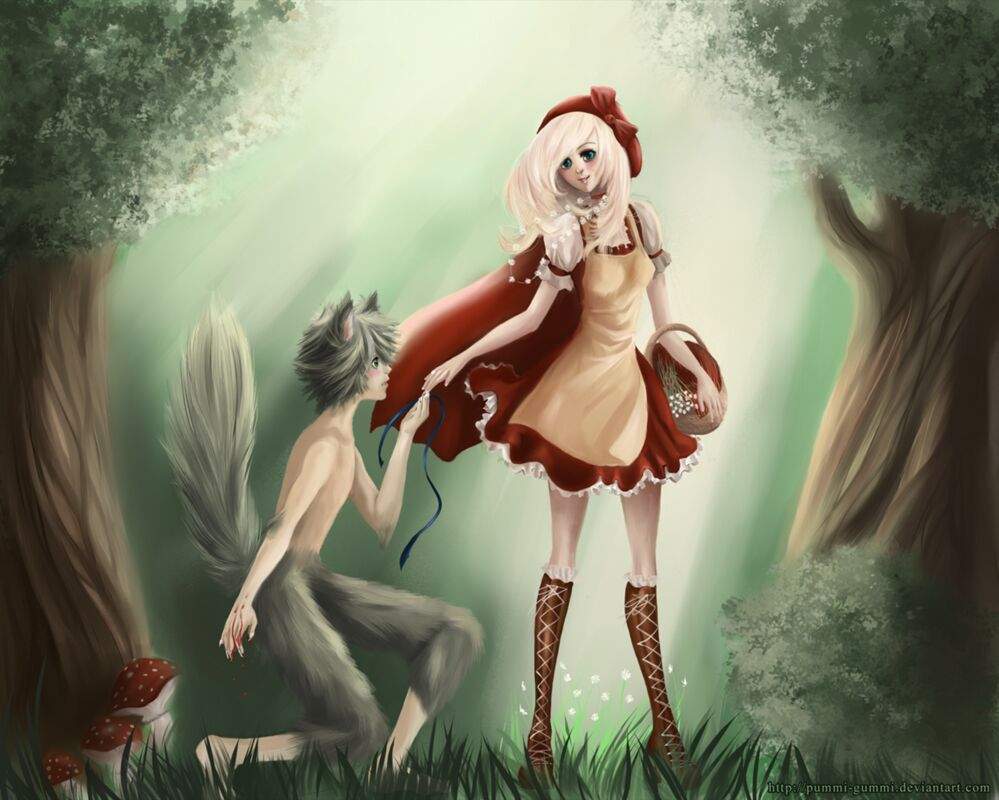 Little Red Riding Hood And The Wolf Anime Amino