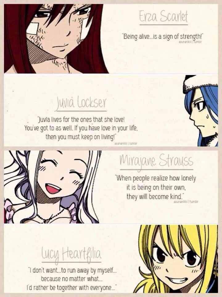 fairy tail quotes 4  anime amino