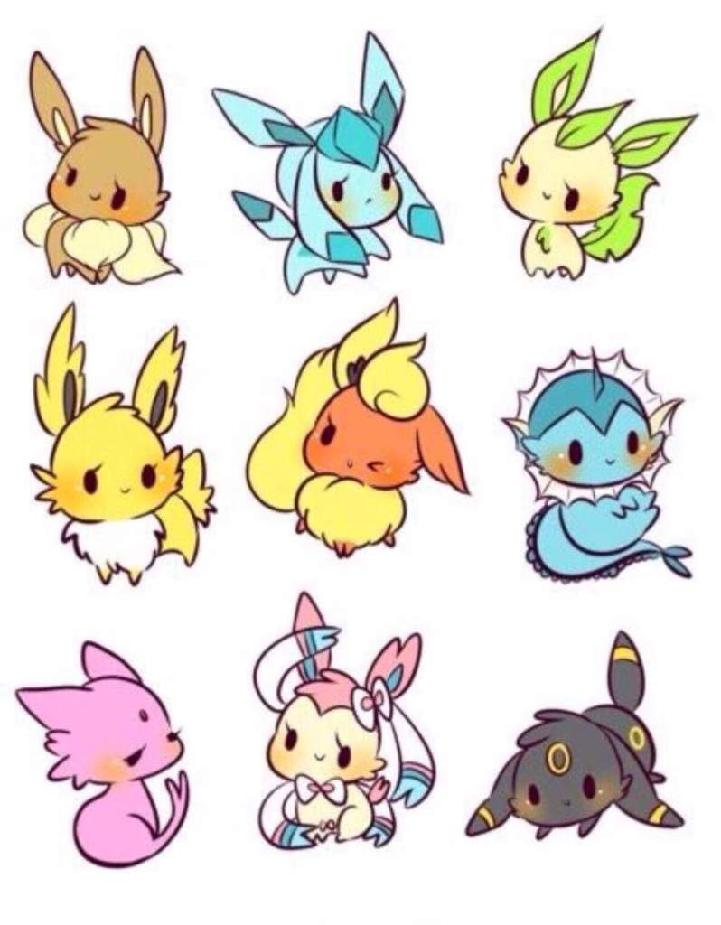 Eeveelutions | Pokémon Amino