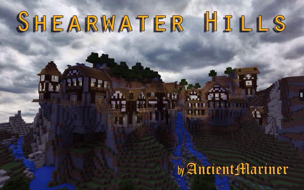 Shearwater Hills Mcpe Mountain Village Map Minecraft Amino