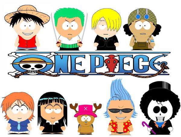 South park One Piece style | Anime Amino