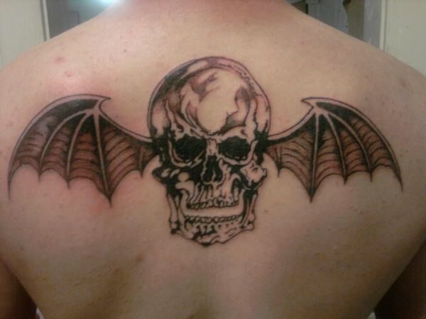 Avenged Sevenfold - Big Death Bat Tattoo | Music Amino