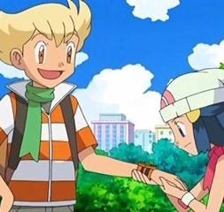 pokemon dawn and barry kiss