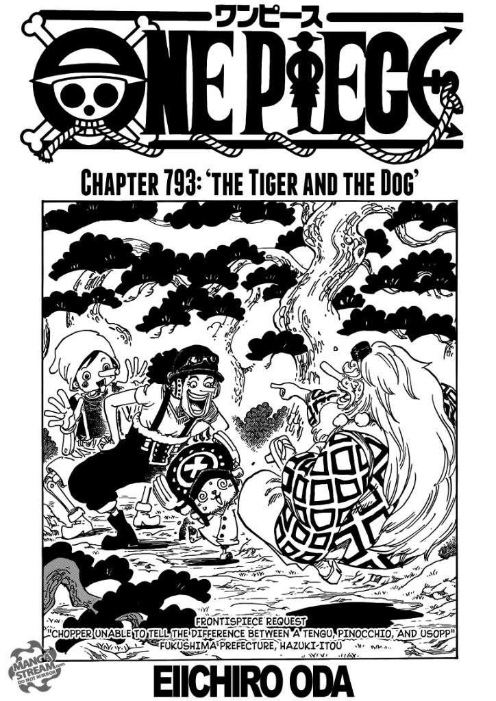 One Piece 793 El Tigre Y El Perro Anime Amino