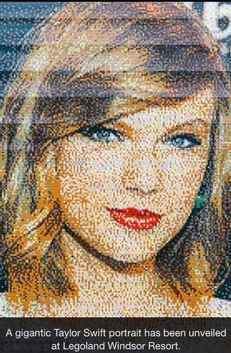 Taylor Swift Lego Portrait... | Wiki | Swifties Amino