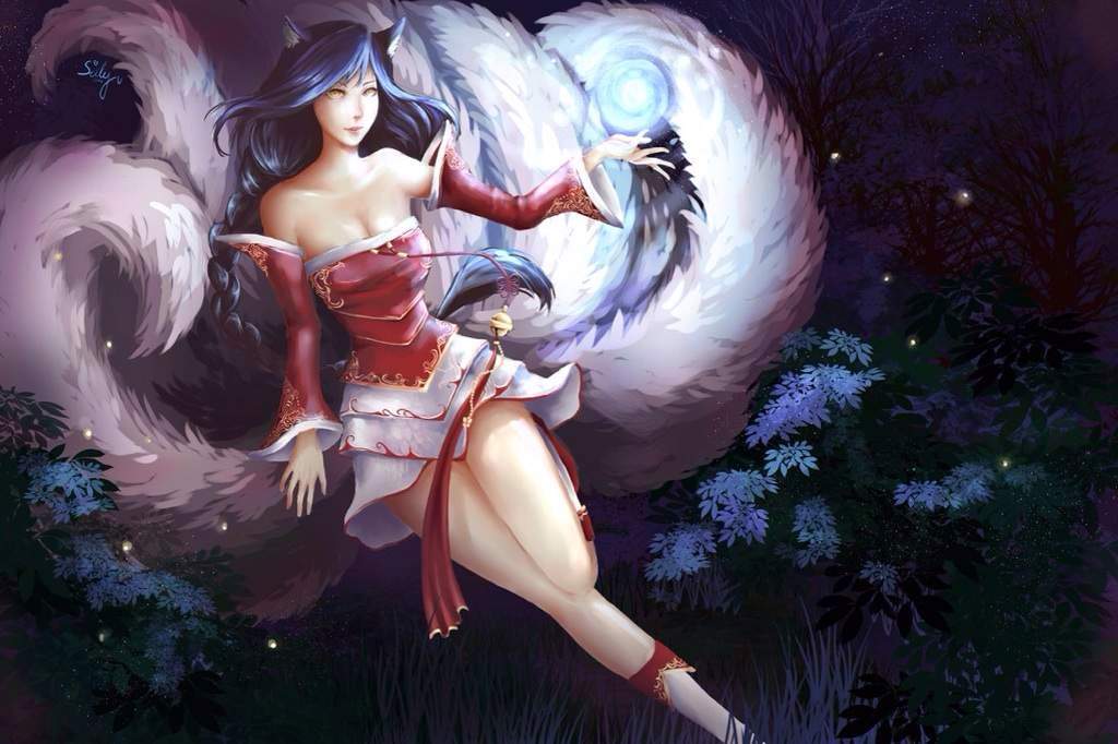 Anime nine tailed fox