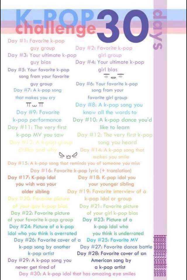 Kpop 30 Day Challenge (Day 10) | K-Pop Amino