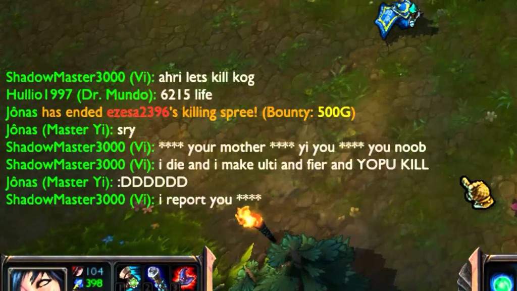 How to use chat in league of legends