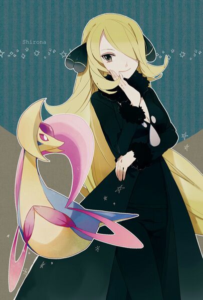 Sinnoh Champion Cynthia💛 Pokémon Amino