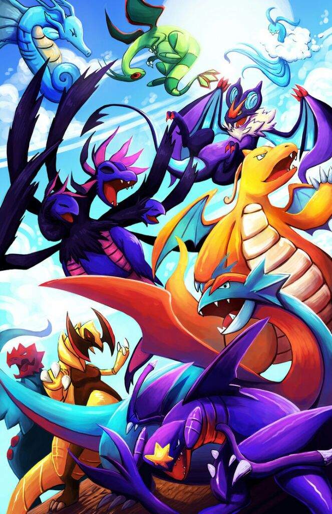 Top 10 Dragon Types Pokémon Amino