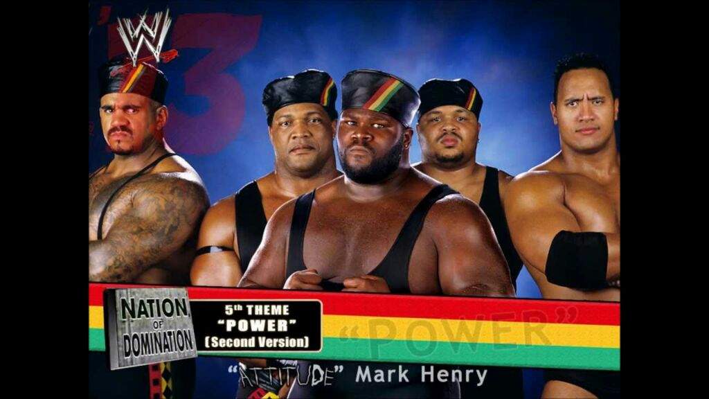 This faction was dominate with people like The Rock, Mark Henry, D- Lo Brow...