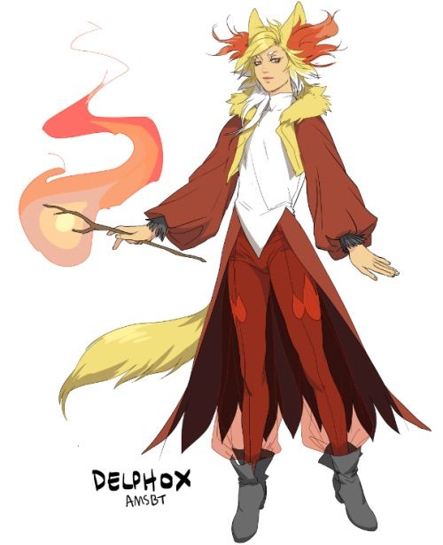 delphox gijinka