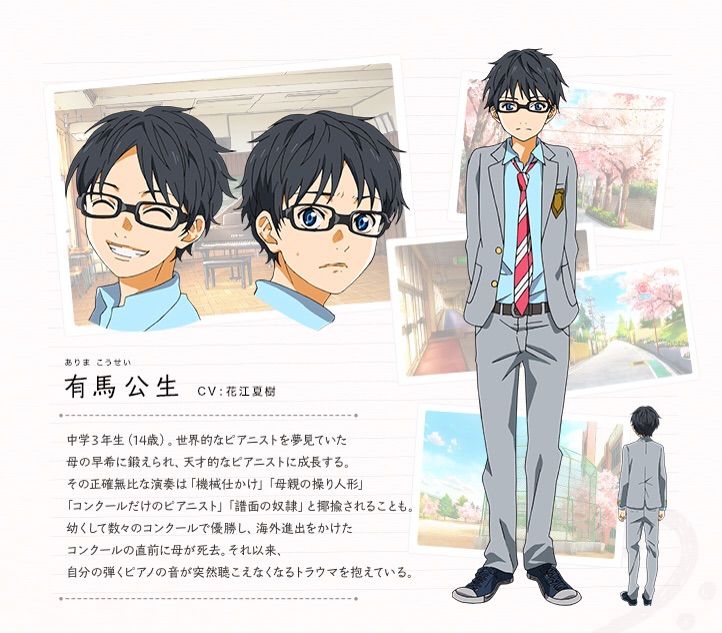 Your Lie In April Voice Actors Anime Amino