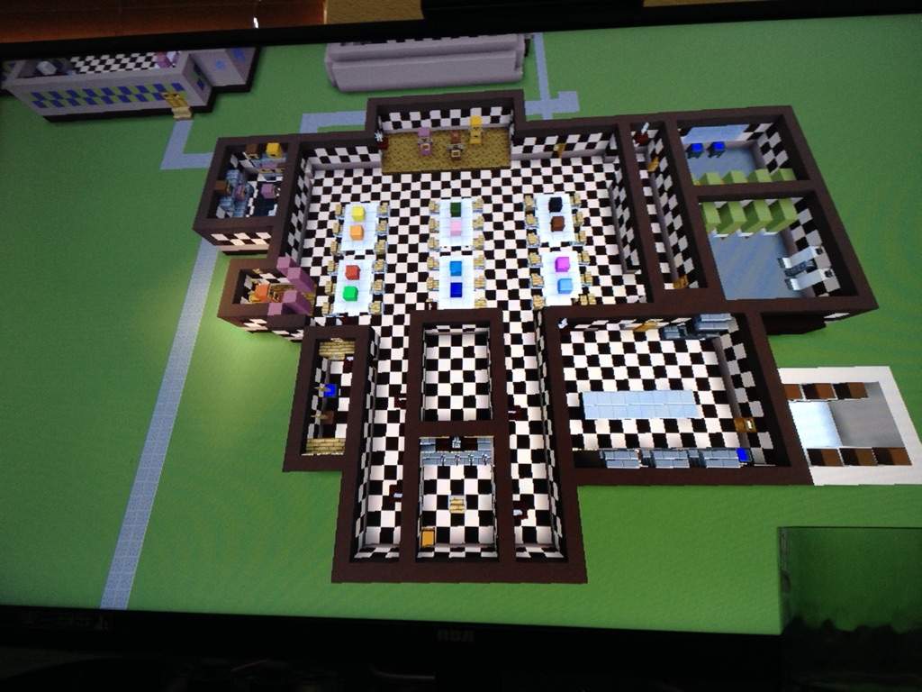 Fnaf 1 map | Minecraft Amino