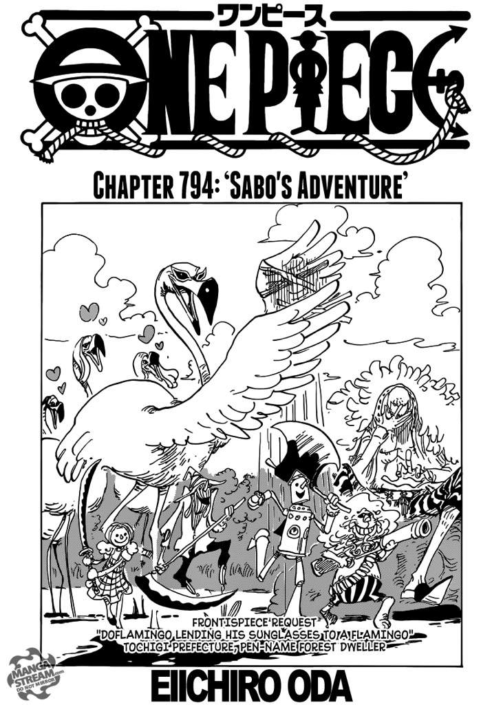 One Piece Chapter 794 Manga Readers Only Anime Amino