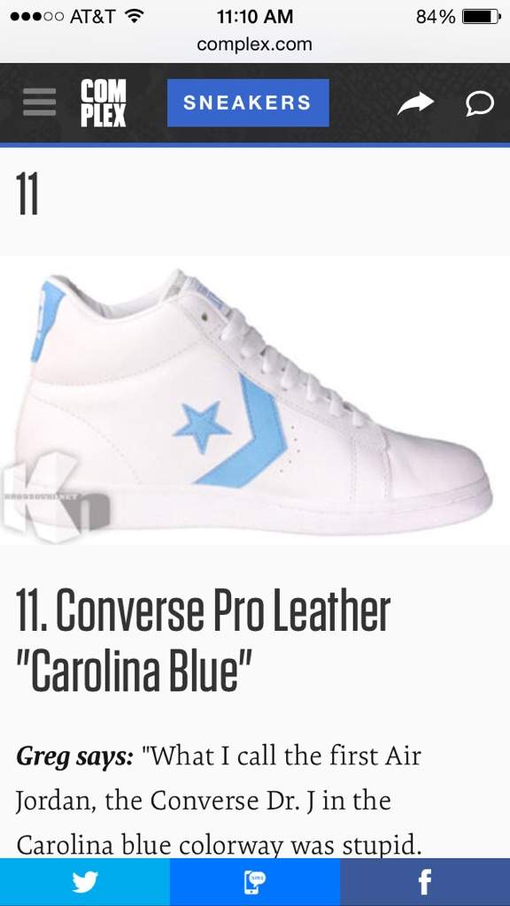 converse pro leather carolina blue