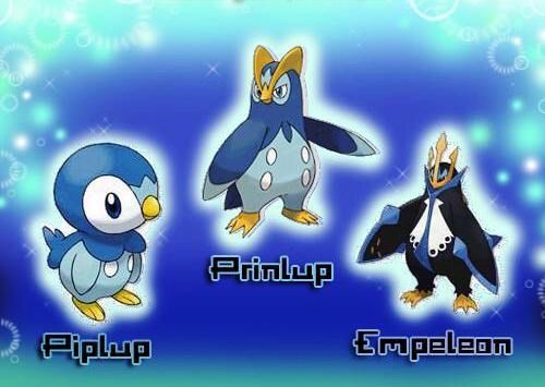 Penguin Pokemon Evolution Chart