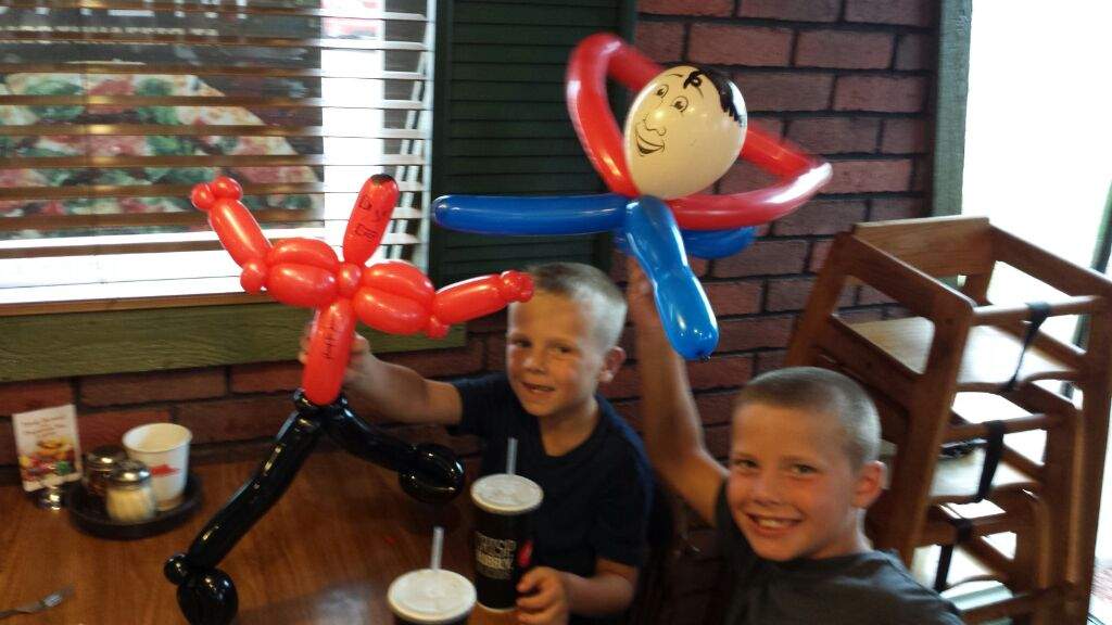 Balloons at pizza hut July, 2015 | Crafty Amino