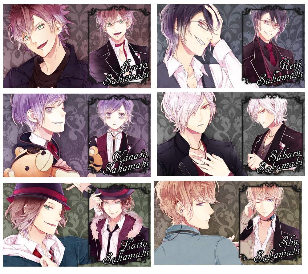 Who Is Your Favourite Sakamaki Brother (Diabolik Lovers) | Anime Amino