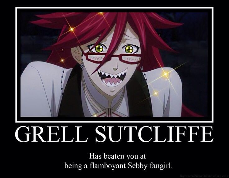 Grell Sutcliff: short hair vs long hair | Anime Amino