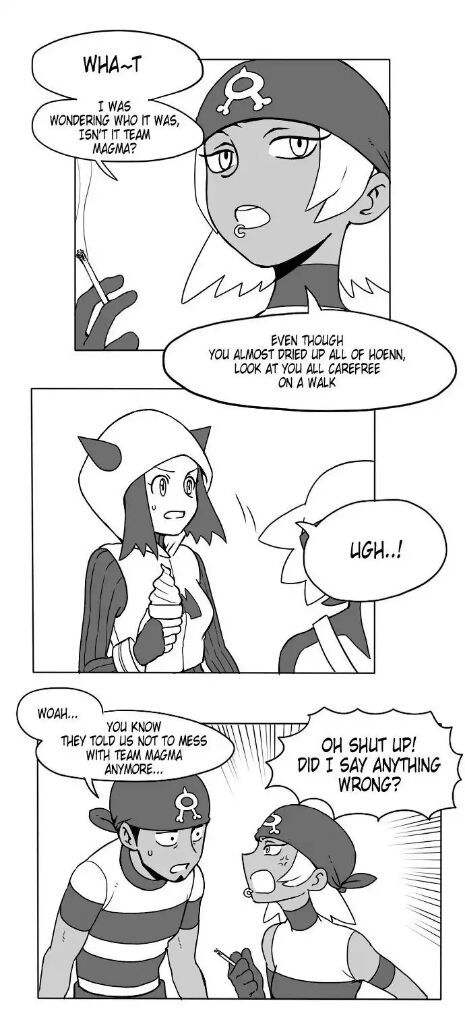Dating a team magma grunt chapter 4