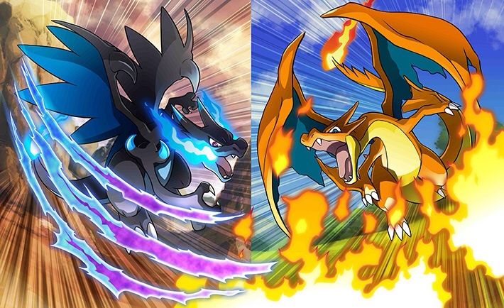 Mega Charizard X VS Mega Charizard Y | Pokémon Amino