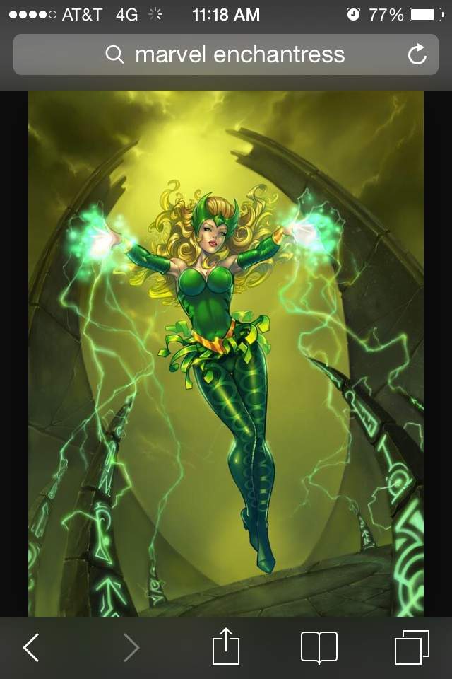 Enchantress Wiki Comics Amino