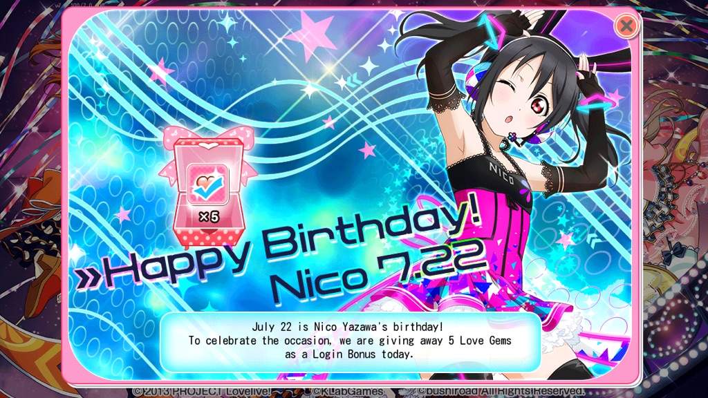 nico yazawa birthday figure