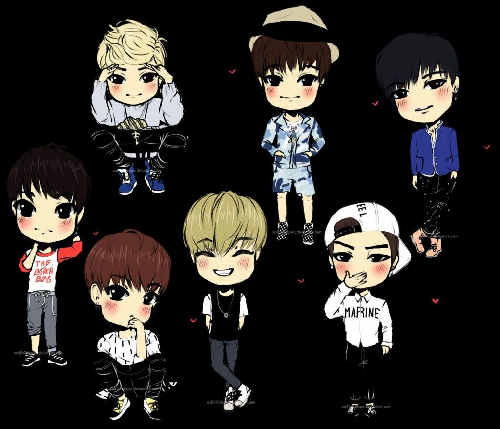 The best boy group chibi 😍😍 | K-Pop Amino