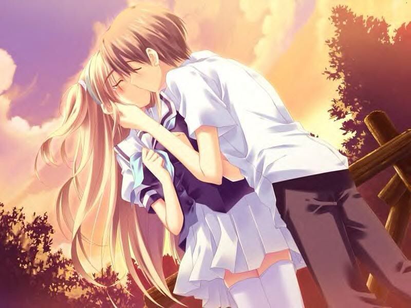 Anime kiss | Anime Amino