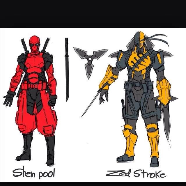 Deadpool and Deathstroke | Comics Amino