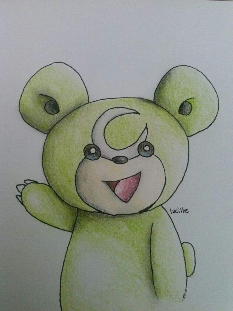 Shiny Teddiursa Drawing | Pokémon Amino