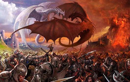 White Dragon Vs Red Dragon White Dragon Vs Red Dragon