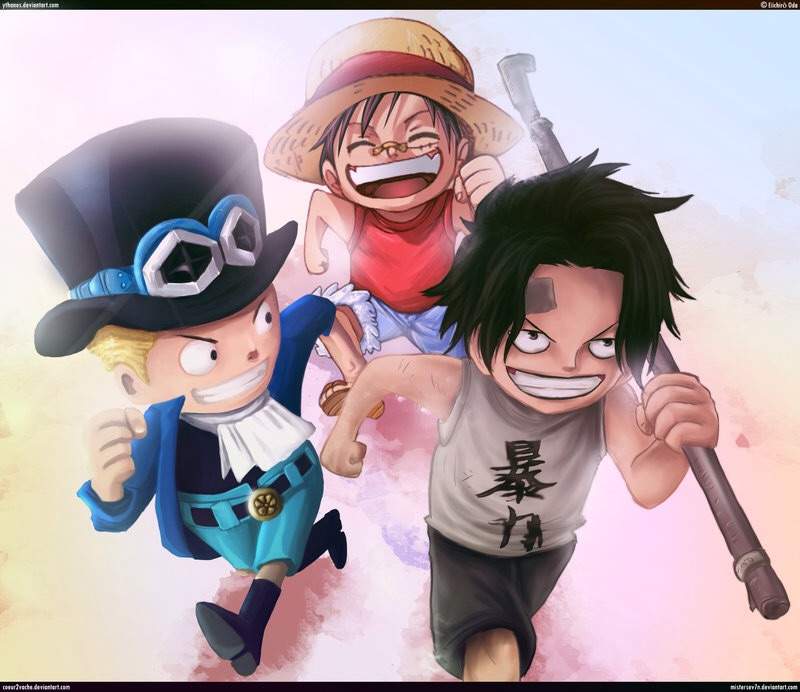 Sabo, Ace and Luffy | Anime Amino
