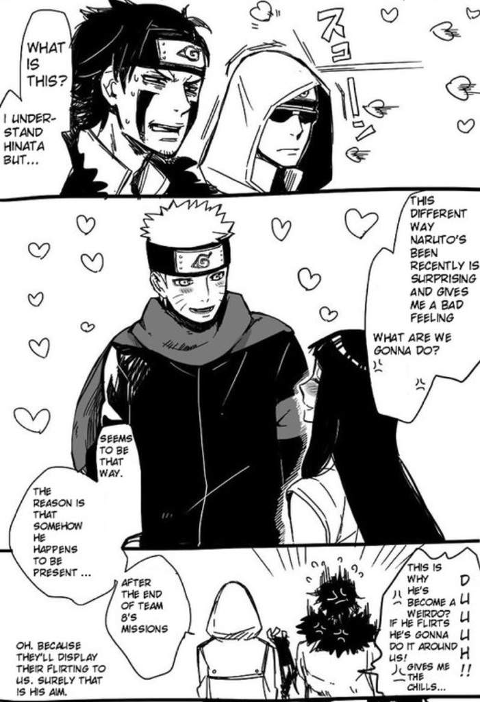 Naruto's jealousy and Hinata's love!💕 | Anime Amino