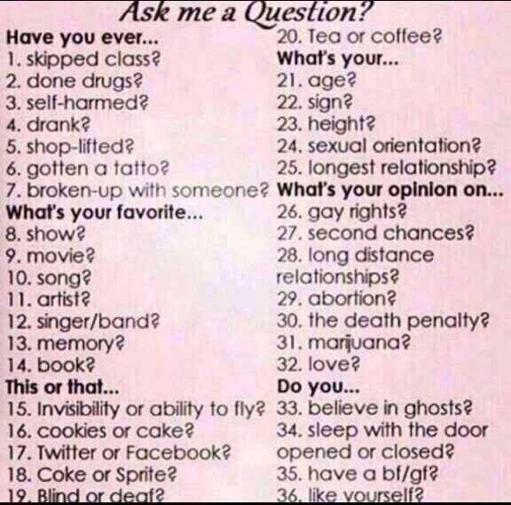 A number questions ask me How To