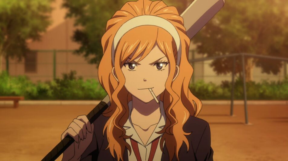 Image result for anime school delinquent girl