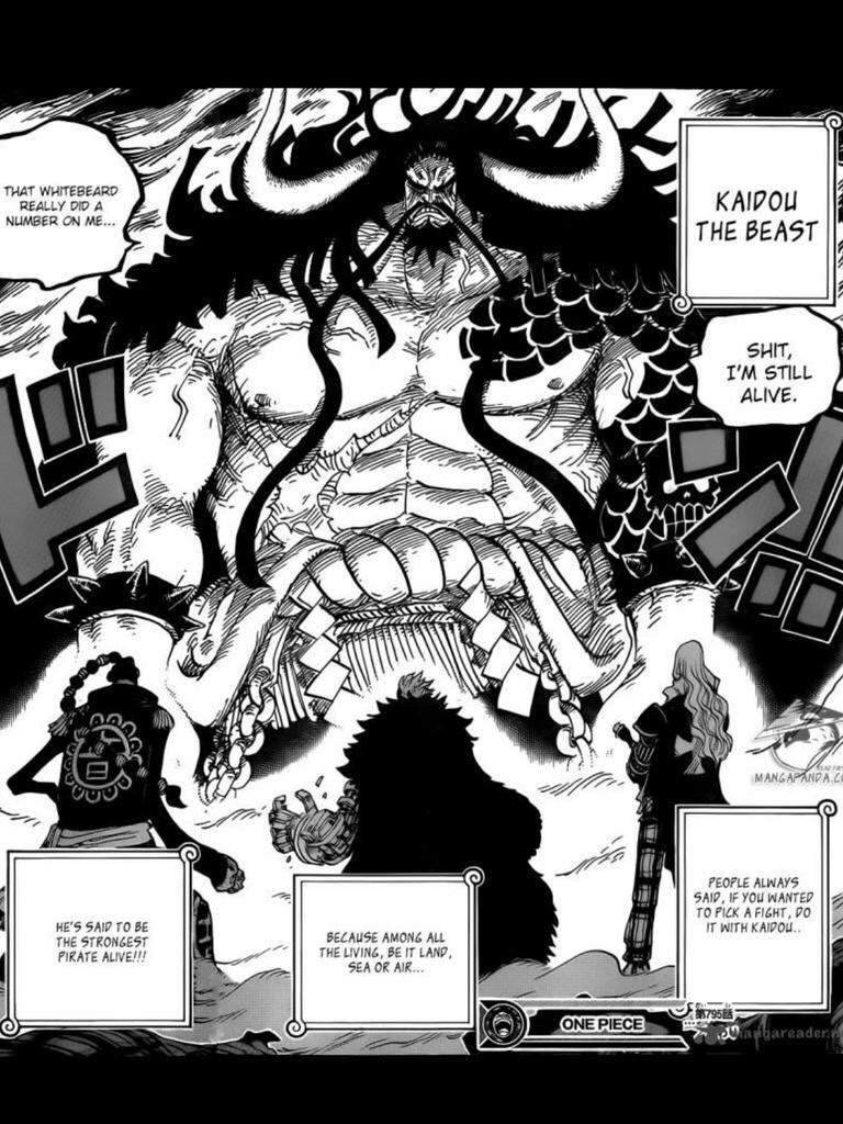 Is there any proof Current Kaido is stronger than Oden