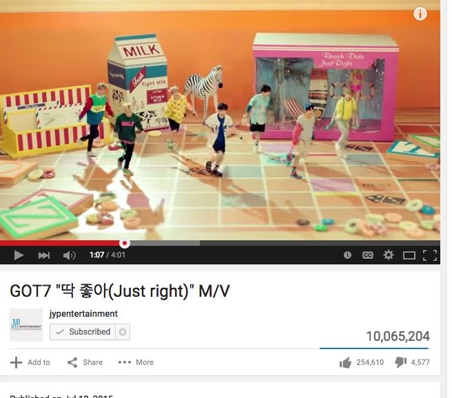 Got7 S Just Right Music Video Reaches 10 Million Views K Pop Amino - just right got7 roblox id