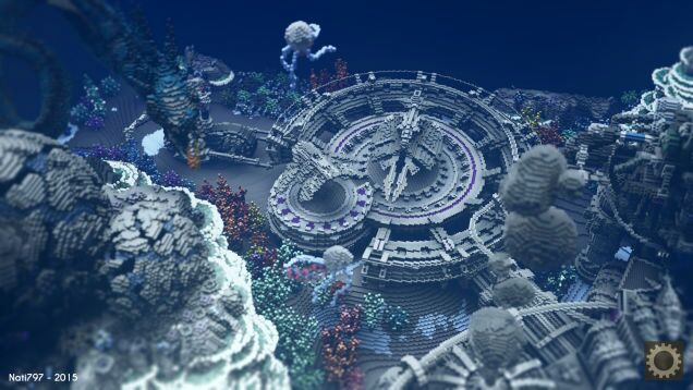 Deep Sea Wonderland Built In Minecraft | Video Games Amino