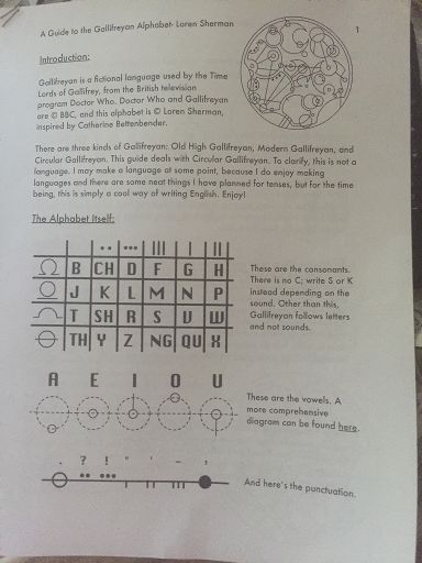 A guide to the Gallifreyan Alphabet | Doctor Who Amino