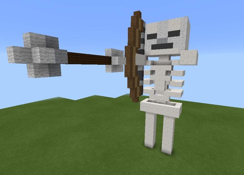 Skeleton Archer Design💀📌 Minecraft Amino