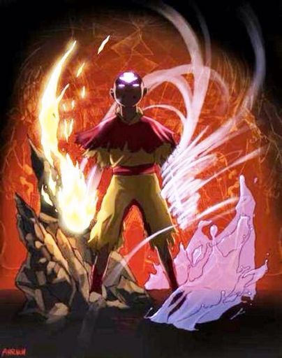 Avatar the legend of Aang; four elements | Anime Amino