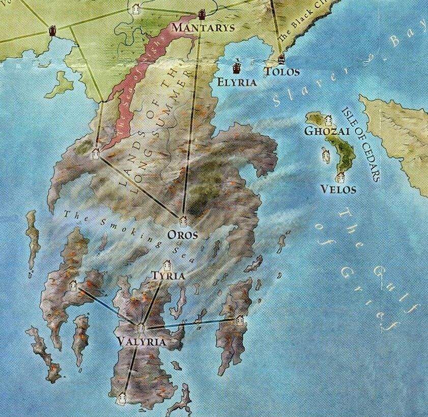 Valyria Game Of Thrones Map Maps For You - vrogue.co